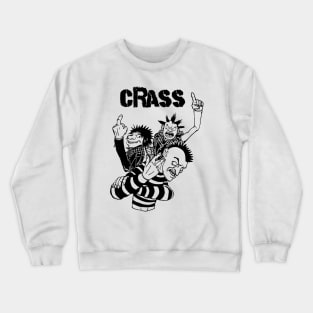 Punk Rock Man Of Crass Crewneck Sweatshirt